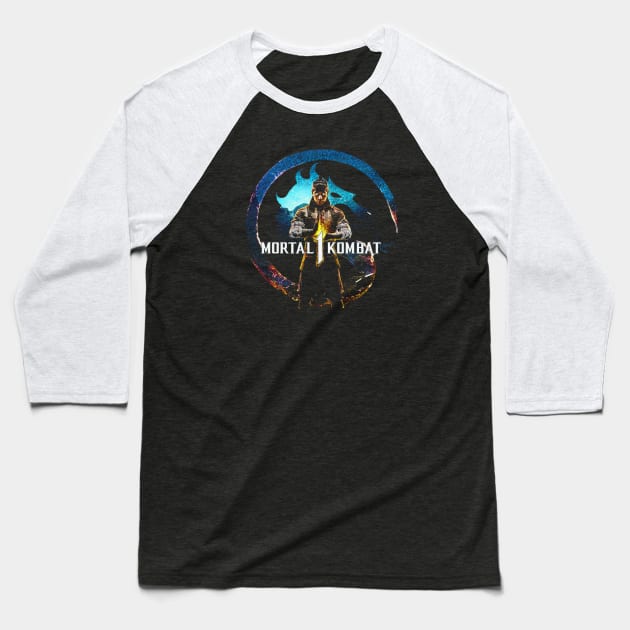 MORTAL KOMBAT 1 Baseball T-Shirt by ArcaNexus